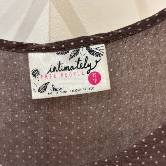 Free People slip Voile Trapeze tunic dress, Sz XS - Picture 5 of 6